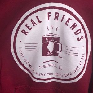 Real Friends band Hoodie
